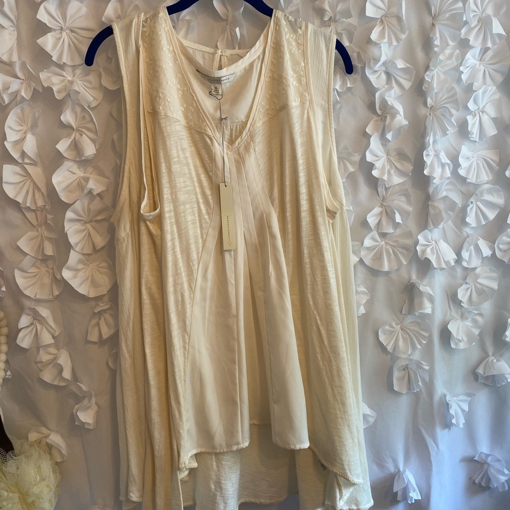 LC Lauren Conrad High Low Tunic Tank Women’s